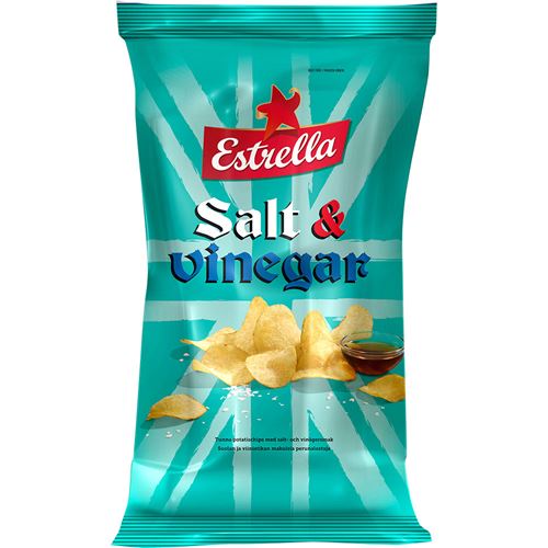 Läs mer om Estrella Salt & Vinäger 175g