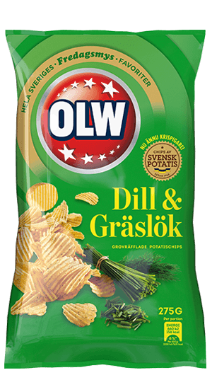 Olw Dill & Gräslök 175g