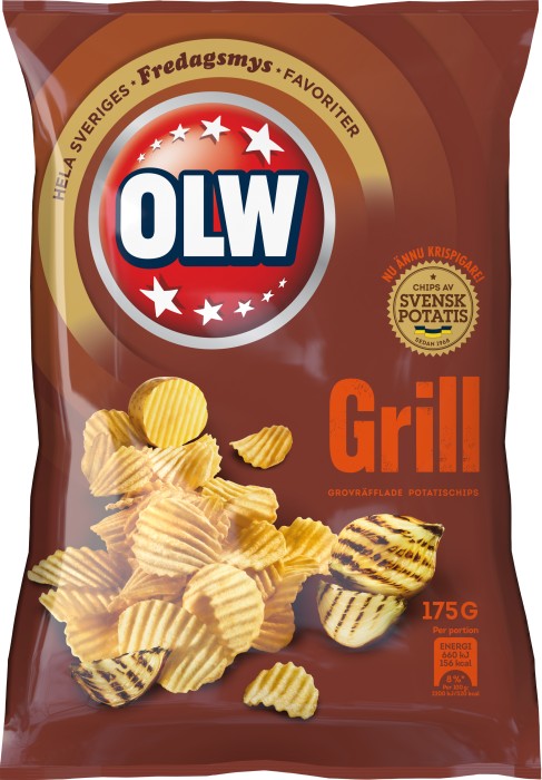 Läs mer om OLW Grillchips 175g