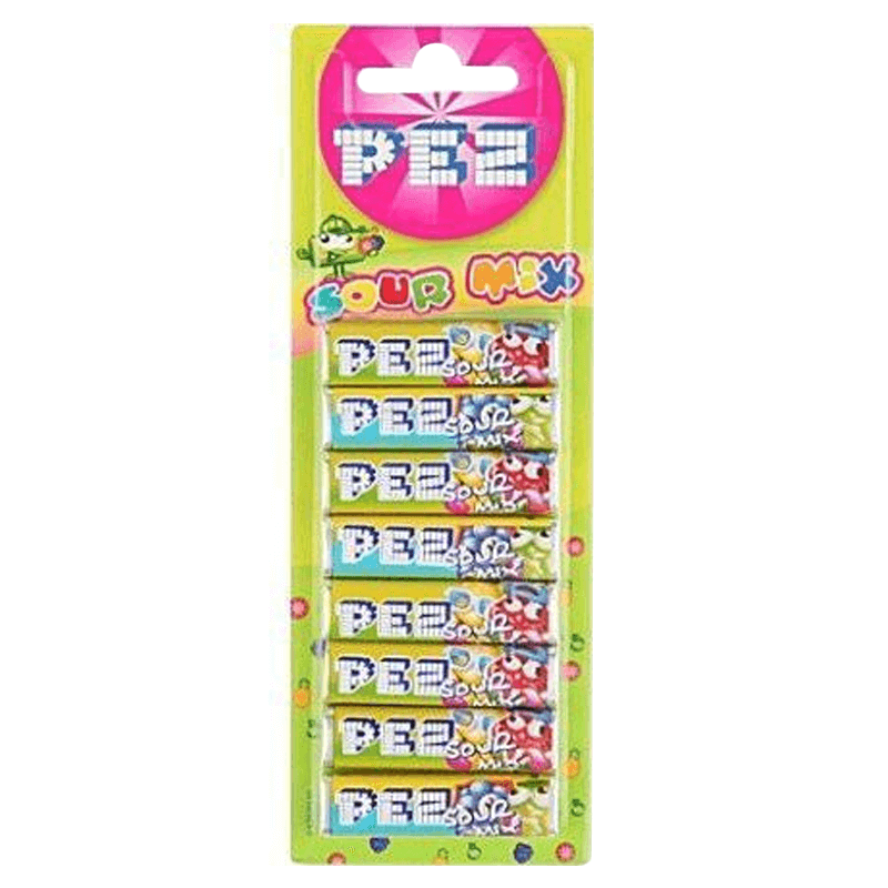 PEZ Refill SOUR 8-Pack