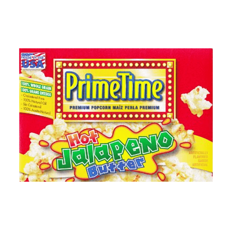 PrimeTime Premium Popcorn Jalapeno Butter 204g