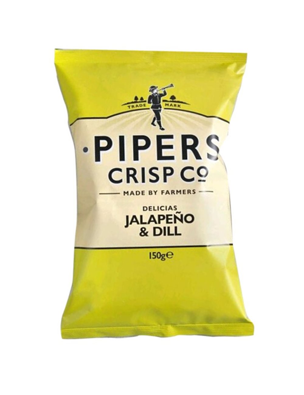 Läs mer om Pipers Crisps Jalapeno & Dill 150g
