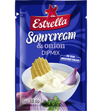 Estrella Grädd- och lökdippblandning