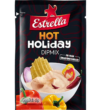 Läs mer om Estrella Dipmix Hot Holiday 22g
