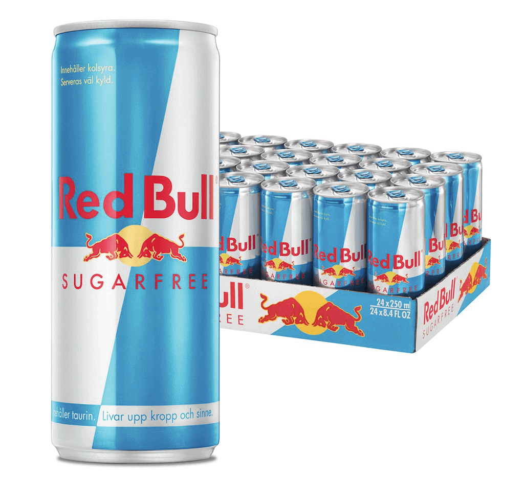 Läs mer om Red Bull Sugar Free 25cl x 24st