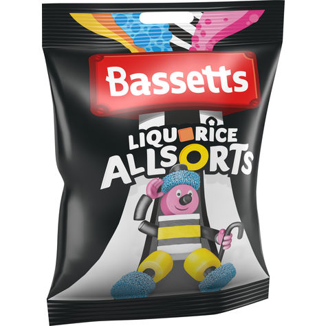 Läs mer om Bassetts Liquorice Allsorts 190g