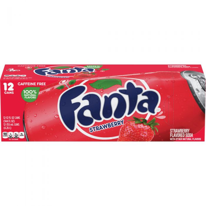 Läs mer om Fanta Strawberry 330ml x 12-pack