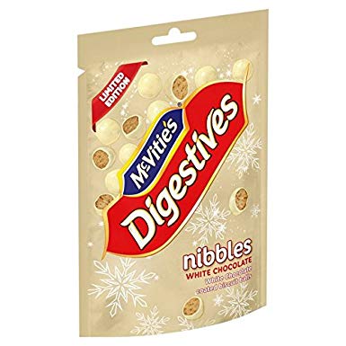 McVities Digestives Nibbles White Chocolate 120g