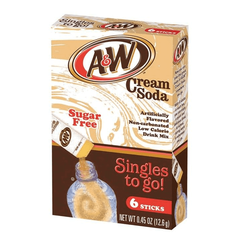 A&W Cream Soda Singles 2 Go