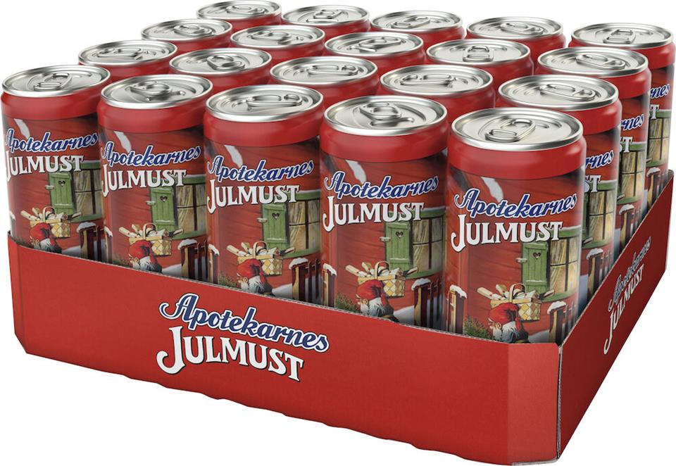 Läs mer om Apotekarnes Julmust 33cl x 20st