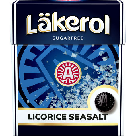 Läs mer om Läkerol Licorice Sea Salt 25g