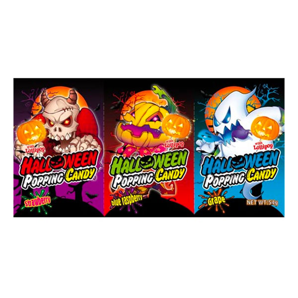 Läs mer om Halloween Popping Candy 3-pack