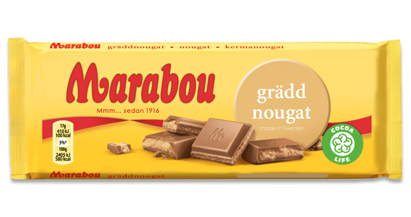 Marabou Gräddnougat 100g