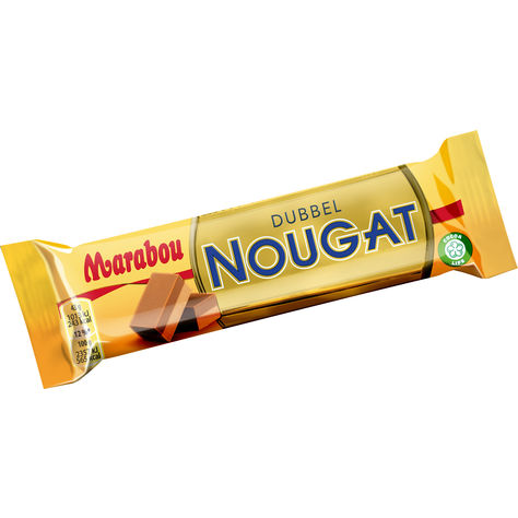 Läs mer om Marabou Dubbel Nougat 43g