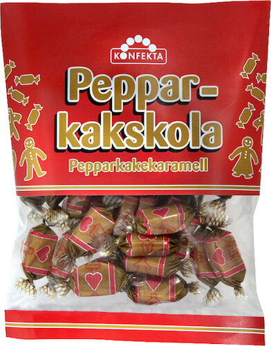 Konfekta Pepparkakskola 200g