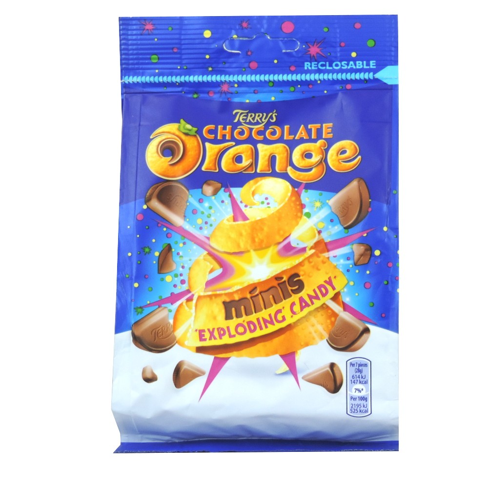Bild av Terrys Chocolate Orange Minis Exploding Candy Chocolate 125g