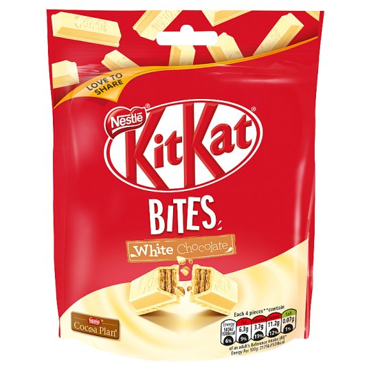 KITKAT Bites White Chocolate Bag 104g