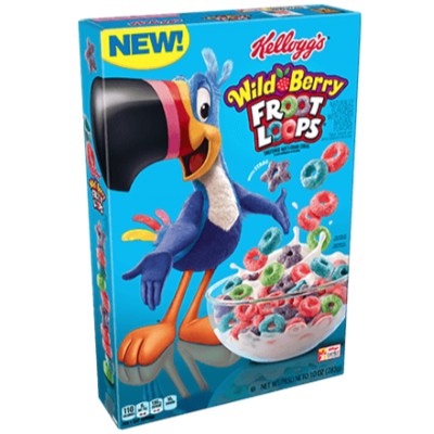 Kelloggs Froot Loops Wild Berry 283g