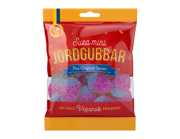 Läs mer om Sura Mini Jordgubbar 80g