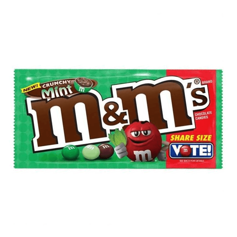 M&Ms Crunchy Mint 80g