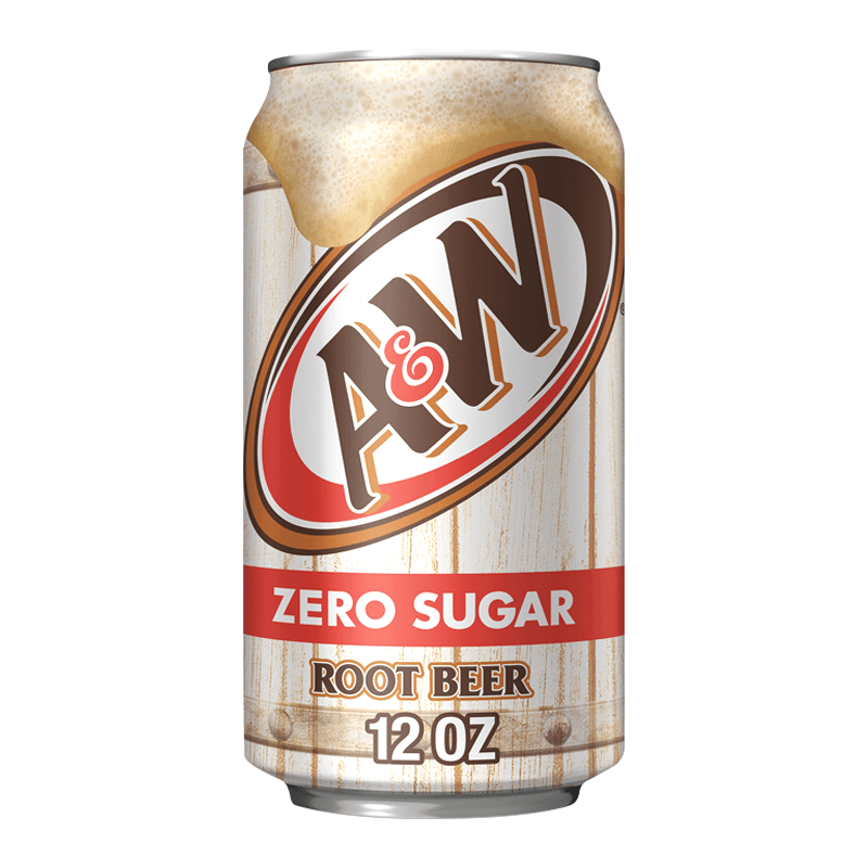 Läs mer om A&W Root Beer ZERO sugar 355ml