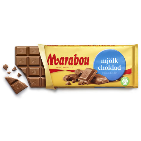 Läs mer om Marabou Mjölkchoklad 200g