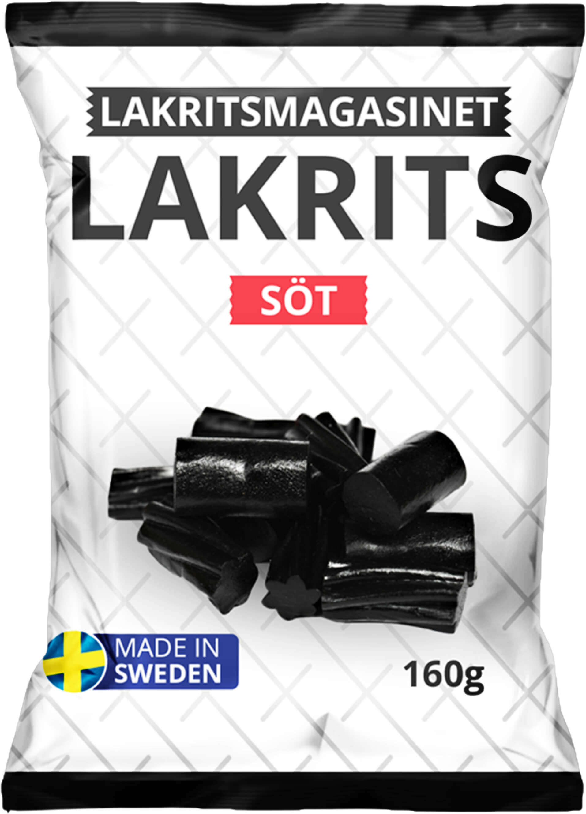 Lakritsmagasinet Sötlakrits 140g