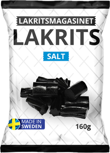 Läs mer om Lakritsmagasinet Saltlakrits 140g