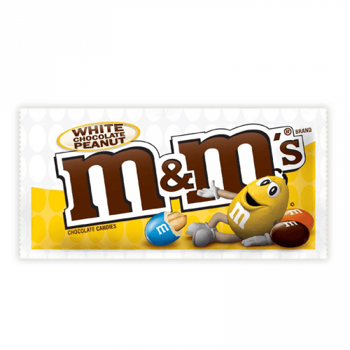M&Ms White Chocolate Peanut 38.6g