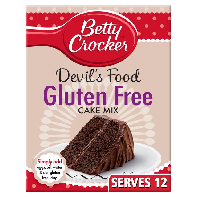 Läs mer om Betty Crocker Gluten Free Devils Food Cake Mix 425g