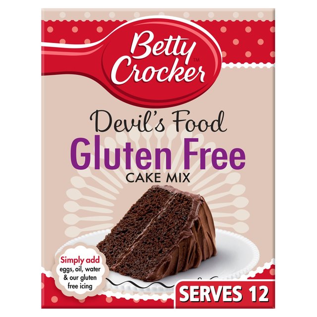 Betty Crocker Gluten Free Devils Food Cake Mix 425g