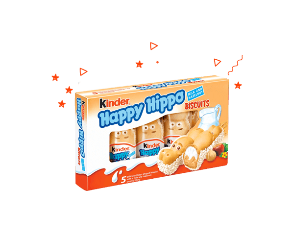 Kinder Happy Hippo Hazelnut 5-Pack