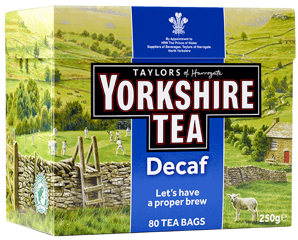 Yorkshire Decaf Tea 80s