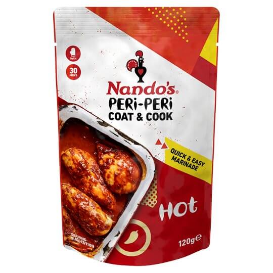 Nandos Peri-Peri Coat & Cook HOT 120g