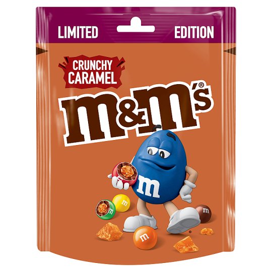 M&Ms Crunchy Caramel 109g