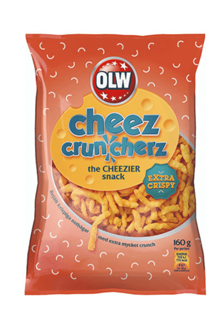 Läs mer om OLW Cheez Cruncherz 225g