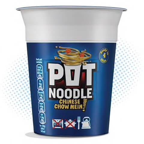 Pot Noodle Chow Mein 90g