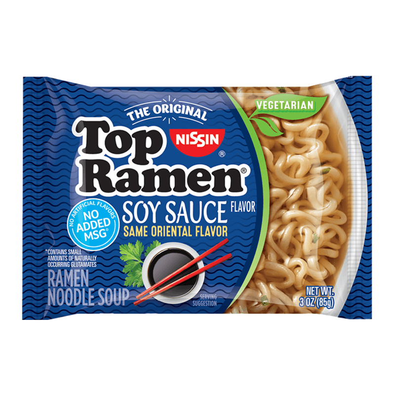 Nissin Top Ramen Soy Sauce 85g