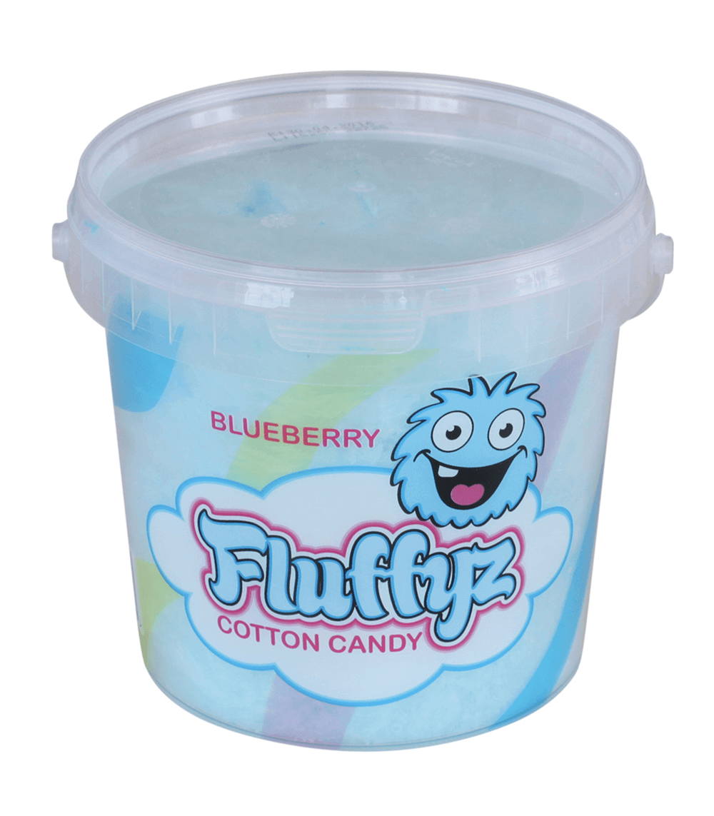Läs mer om Fluffyz Sockervadd Blåbär 50g