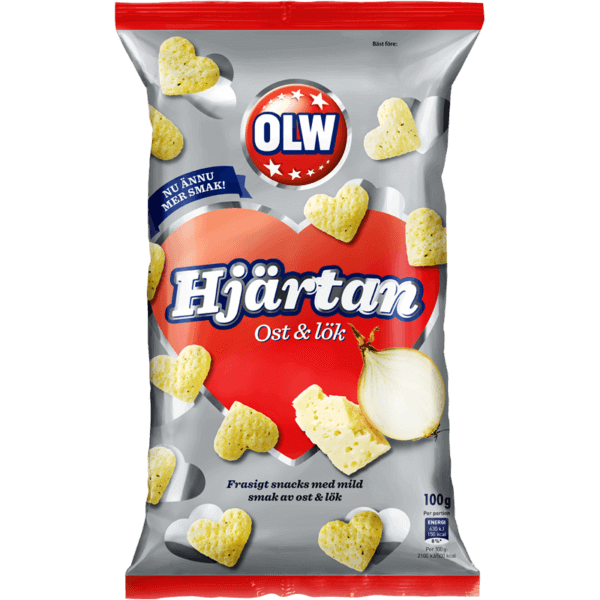 OLW Hjärtan 100g