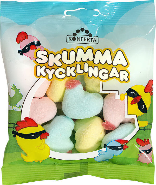 Skumma Kycklingar 50g