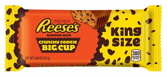 Reeses Crunchy Cookie Peanut Butter Cups Big Cup 75g