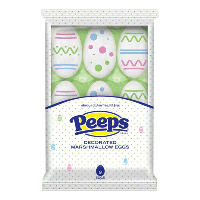 Peeps Easter Decorated Marshmallow Eggs 95g