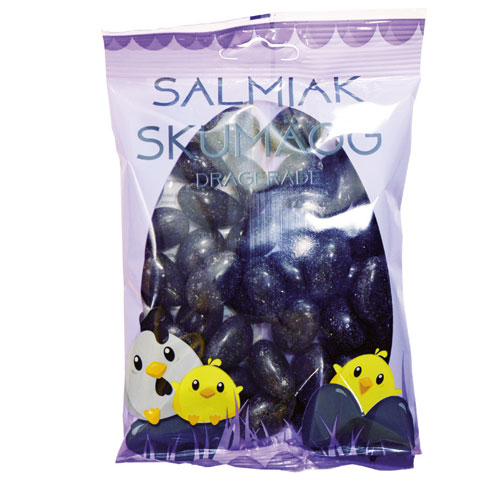 Skumägg Dragerade Salmiak 150g