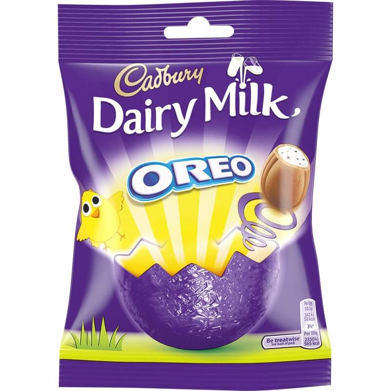 Cadbury Dairy Milk Oreo Mini Eggs 82g