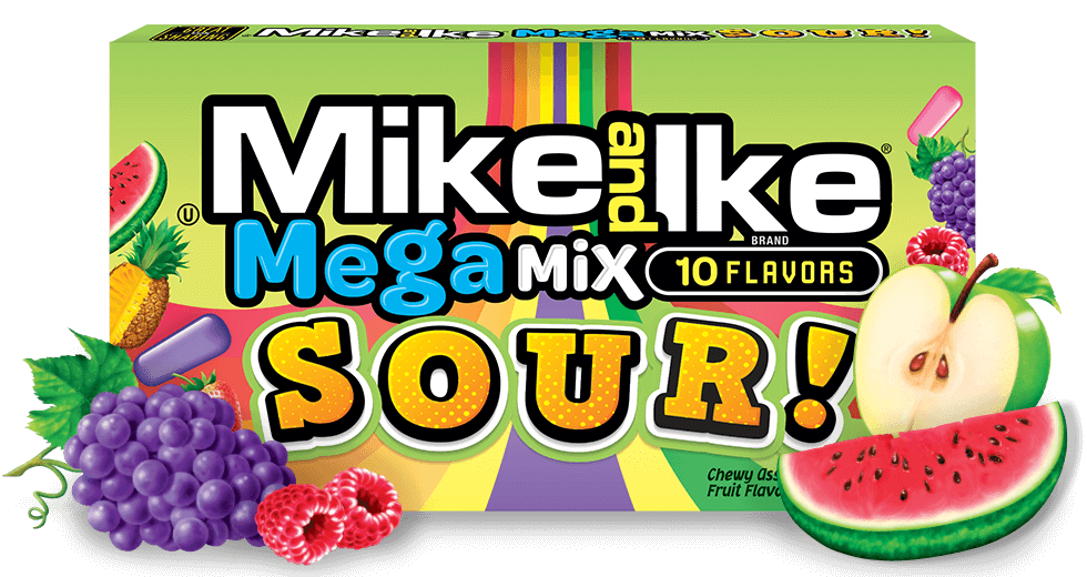 Läs mer om Mike and Ike Mega Mix Sour 142g
