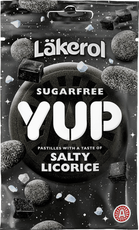 Läkerol YUP Salty licorice 30g