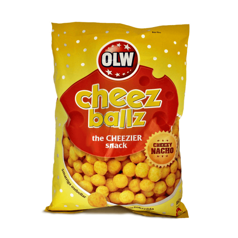 Läs mer om OLW Cheez Ballz 160g