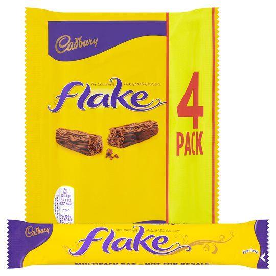 Läs mer om Cadbury Flake 4 Pack 80g
