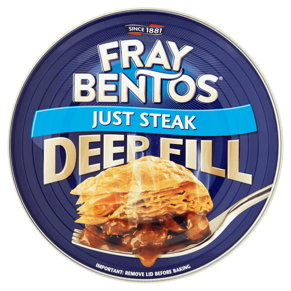 Fray Bentos Deep Fill Just Steak 475g